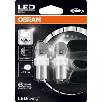 Автолампы OSARAM LED ≠ P21W LEDRIVING 7556CW-02B